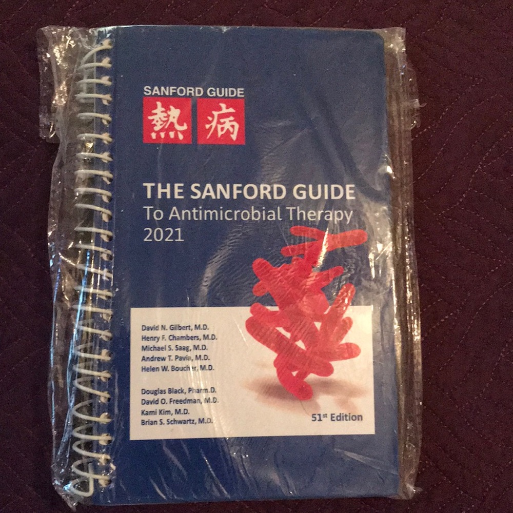 The Sanford Guide 2021 Antimicrobial Theraphy 51Ed